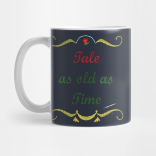 Tale as Old as Time Emboridery Mug